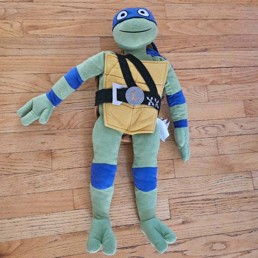 2023 TMNT Mutant Mayhem Leonardo Plush 26" Kids Stuffed Animal